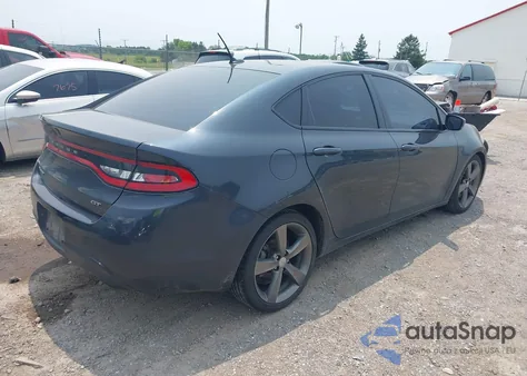 2014 Dodge Dart Gt из США, поврежденный, VIN 1C3CDFEB9ED797352